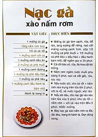 Sách Món Ăn Được Ưa Thích - Món Gà, Vịt (Tái Bản)
