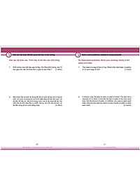 Sách Toán Tài năng 4, Toán lớp 4 ( Bộ 2 cuốn 4A, 4B, 9 - 10 tuổi )