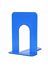 Combo 2 Giá Chặn Sách Kim Loại Để Bàn Bằng Tâm Thép Dày Đặc Có Đường Gân Chịu Lực Legaxi