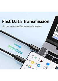 Cáp Sạc Nhanh Baseus Tungsten Gold Type-C to Type-C PD 240W Cho MacBook Samsung S23 Xiaomi iPad Huawei (Fast Charging Data Cable 5A)-Hàng chính hãng