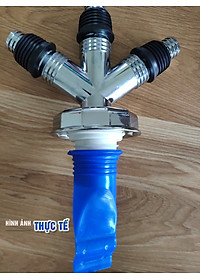 Bộ thoát nước máy giặt, thoát nước thải, nước thoát sàn nhà tắm, vệ sinh kiêm chống mùi hôi, ngăn côn trùng trào ngược – Bộ chia 3, MIHOCO 312