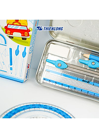 Bộ dụng cụ học Toán Thiên Long Mondee - 9 món