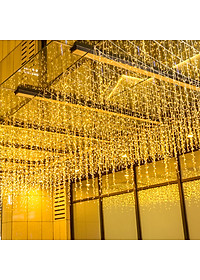 Đèn LED Rèm Treo Ngoài Trời Chống Thấm Nước - Nhiều Kích Cỡ