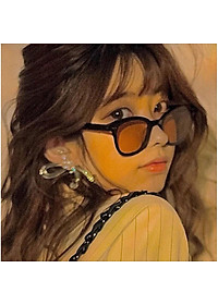 Kính Mát Unisex Nam Nữ Thời Trang Dáng Tròn Ulzzang Phong Cách Retro