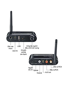 SOAIY Bộ Chuyển Đổi Âm Thanh DAC HIFI Bluetooth T02 (Hỗ Trợ Cổng Optical) - Hàng Nhập Khẩu