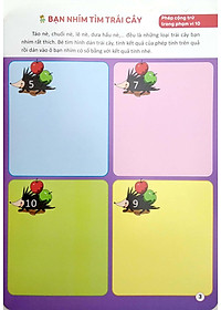 Sách Bóc Dán Hình Thông Minh Phát Triển Khả Năng Tư Duy Toán Học IQ EQ CQ (5-6 Tuổi) - 198 Sticker (Quyển 4)