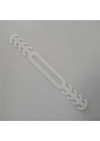 Đai nhựa dẻo đeo dây khẩu trang, Tai giả cao su mềm chống đau tai khi đeo khẩu trang silicon không hôi có lỗ cột tóc