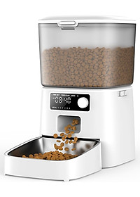 Máy cho thú cưng ăn tự động Oneisall PFD-001 Pro cài đặt thời gian - Hàng chính hãng