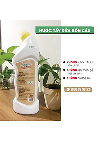 Nước tẩy rửa bồn cầu Hữu cơ diệt khuẩn Ecocare  với tinh chất Quế 1000 ml