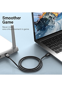 Dây cáp mạng Lan Cat6 Dẹt Vention 0.5m/1m/1.5m/ 5m tốc độ cao - Hàng chính hãng