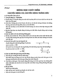 Vật Lý 10 - Tuyệt Kỹ Các Thủ Thuật Giải Nhanh Tự Luận - Trắc Nghiệm