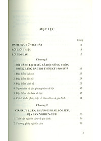 HÔN NHÂN VÀ GIA ĐÌNH Nông Thôn Đồng Bằng Bắc Bộ Giai Đoạn 1960 - 1975 (Sách chuyên khảo)
