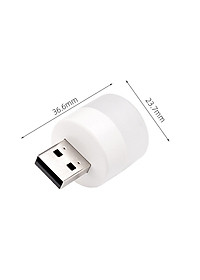 Đèn Led Mini Cổng Sạc Usb Siêu Sáng Nhỏ Gọn Tiện Lợi Cho Việc Đọc Sách, Học Tập Buổi Tối - Đèn Ngủ Bảo Vệ Mắt Tiết Kiệm Điện
