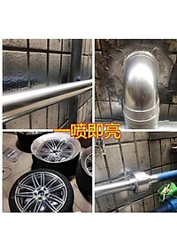 Sơn mạ chrome bạc sáng bóng sơn la zăng mâm ô tô xe hơi, sơn kim loại, bình xịt sơn ngoài trời chống rỉ