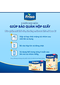 Sữa Bột Frisolac Gold 3 Hộp Giấy 3,2KG cho bé từ 1-2 tuổi