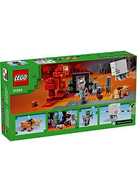 LEGO MINECRAFT 21255 Đồ chơi lắp ráp Cuộc phục kích cổng địa ngục Nether (352 chi tiết)