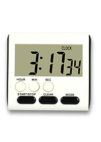 Đồng Hồ Điện Tử Mini V3 Bấm giờ Hẹn giờ Đếm ngược Báo Thức Giúp Nấu ăn ,Thể Thao ,Đấu Giá, thí nghiệm ,thẩm mỹ viện ,hội họp - Hàng chính hãng 