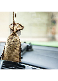 Túi Thơm Cafe Treo Ô Tô, Xe Hơi - Có Tặng Kèm Chai Tinh Dầu Cafe - Hàng Loại 1 - Chính Hãng MINIIN