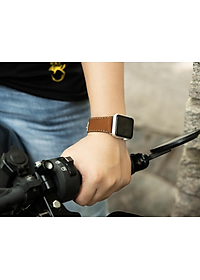 Dây da đồng hồ dành cho Apple Watch size 42/44 - CHÍNH HÃNG KHACTEN.COM