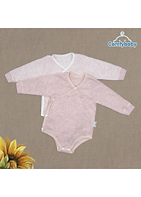 Set bodysuit giữ ấm ngực dài tay 2 món 100% Cotton cho bé ComfyBaby size từ 0-12 tháng hàng chính hãng