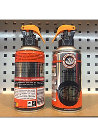  Combo chai bảo dưỡng sên Megacools Chain Lube 300ml và xịt vệ sinh sên Megacools tặng bàn chải 3D