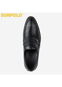 Giày Nam, Giày Tây Nam Da Bò SUNPOLO SPH428 (Đen, Nâu)