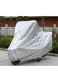 Bạt phủ xe máy tráng bạc ngăn cản tối đa tia UV và sức nóng làm hư hại xe hãng dododios