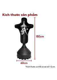 BG Trụ Đấm Bốc BG028 Tự Cân Bằng Cao Cấp BOXING PILE, Bao Cát Đấm Bốc Võ Thuật,Trụ Hơi Đấm Bốc Phản Xạ