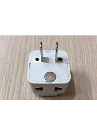 PHÍCH CẮM CHUYỂN ĐỔI 3 CHẤU SANG 2 CHẤU VÀ CHIA 2 Ổ MPE  2000W - HÀNG CHÍNH HÃNG