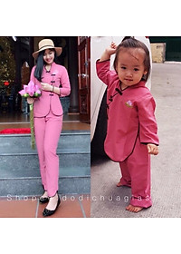 Đồ Lam Đi Chùa # Tàu Xéo Cho Mẹ & Bé # Đồ Bộ Bé # Quần Áo Bé Gái