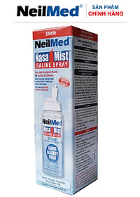 Combo Small FamilyCare: Bình Xịt Rửa Mũi Xoang Cho Gia Đình NeilMed SinusRinse & Moisturize - SX Mỹ (Bình 10 gói lớn; Bình 30 gói bé; 1 chai xịt phun sương)