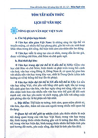 Sách Tóm Tắt Kiến Thức - Kĩ Năng Lớp 10 - 11 - 12 Môn ngữ Văn Chuẩn Bị Cho Kì Thi THPT Quốc Gia