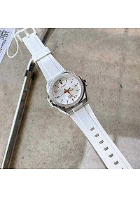 Đồng Hồ Nữ Dây Nhựa Casio Standard LWA-300H-7EVDF Chính Hãng - LWA-300H-7E Gờ Kim Loại