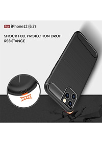 Ốp lưng chống sốc cho iPhone 12 Pro Max (6.7 inch) hiệu Likgus (chuẩn quân đội, chống va đập, chống vân tay) - Hàng nhập khẩu
