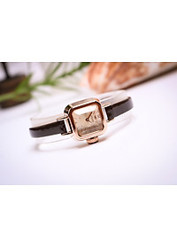 Đồng Hồ Nữ Julius Hàn Quốc JA-496C Dây Da Màu Nâu