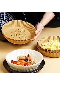 Giấy Nến Lót Nồi Chiên Không Dầu Hình Khuôn Bánh Siêu Tiện Lợi - Thấm Giảm Thiểu Tối Đa Dầu Mỡ Bám - Hàng Chính Hãng MINIIN