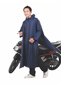 Áo Mưa Rando Poncho Vải B - APNS-20 - Xanh Đen