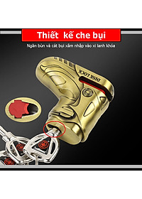 Ổ Khóa Đĩa Xe Máy US ARMY U567, Khóa Phanh Đĩa Chống Trộm, Chống Đập, Chống Cắt Dành Cho Xe Máy - HÀNG CHÍNH HÃNG