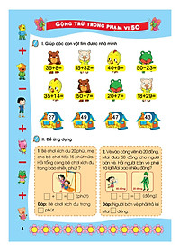 Bé Học Toán - Cộng Trừ Trong Phạm Vi 50 - Sắc Màu Toán Học (Tái Bản)