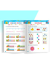 Sách Phiếu Luyện Toán Tư Duy Cùng Gấu Kiki 1. Nhận Biết Nhóm Số Lượng