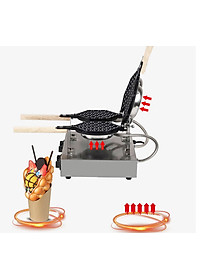 Máy Làm Bánh Đường Phố Chuyên Dụng Điện 220v - Máy Trứng Gà Non Đôi