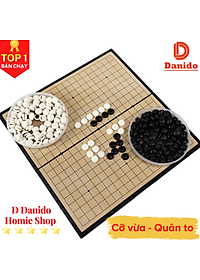 Bộ cờ vây nam châm chất lượng cao 28x28 và 37x37cm, Có hộp đựng là bàn cờ vây - Chính Hãng D Danido