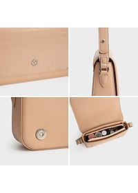 Túi Yuumy ( Thời trang nữ thiết kế tối giản hiện đại size 22 - Túi đeo chéo da Seasand YN221 )