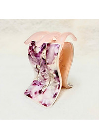 Kẹp tóc càng cua 2 lớp đính hột xoàn xịn - Kẹp tóc thời trang Hàn Quốc cao cấp