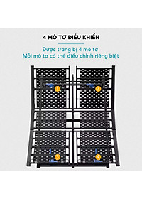 Bàn nâng hạ chiều cao 4 chân iCockpit 1880. Bàn tăng giảm 4 chân đầu tiên trên thị trường