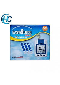 Hộp 50 que thử dùng cho máy đường huyết Easy Gluco Hàn Quốc (No code)