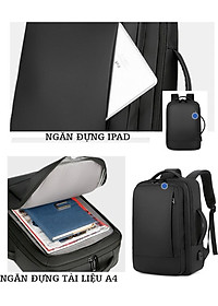 Ba lô nam thời trang cao cấp phong cách mới (15,6")