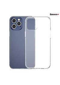 Ốp lưng trong suốt Baseus Simple Case dùng cho iPhone 12 mini / iPhone 12 / iPhone 12 Pro / iPhone 12 Promax (Ultra Slim, High Transparent, Soft TPU Silicone)_ Hàng Nhập Khẩu 