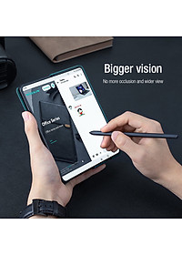 Case bao da chống sốc cho Samsung Galaxy Z Fold 4 trang bị nắp bảo vệ Camera và ngăn đựng S-Pen hiệu Nillkin Qin Pro (chất liệu da cao cấp, thiết kế thời trang cá tính) - Hàng nhập khẩu