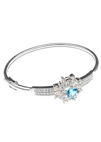 lắc tay kiềng bạc nữ ltu313 BẠC HIỂU MINH